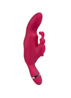 Розовый вибратор SASHAY VIBRATOR BUNNY I (18 см)