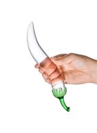 Стеклянный фаллос-перчик Naturals Chilly Pepper (18 см)