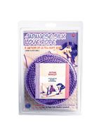 Фиолетовая веревка для фиксации Japanese Silk Love Rope (5 м)