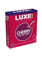 Презервативы LUXE Royal Cherry Collection с ароматом вишни (3 шт)