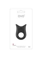 Эрекционное кольцо черное OVO B2