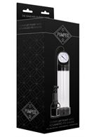 Прозрачная вакуумная помпа с манометром Comfort Pump With Advanced PSI Gaug
