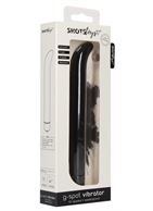 Черный компактный вибростимулятор G-Spot Vibrator (16 см)