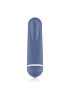 Синий вибромассажер Intro 1 Blue - 9,5 см.