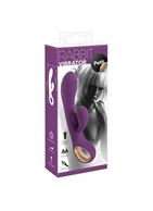 Фиолетовый вибратор кролик Rabbit Petit (18,7 см)