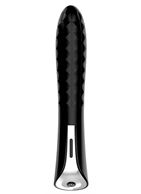 Черный вибратор MAGIC DIAMOND THRUSTER (13 см)