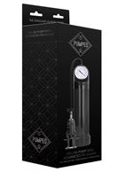 Черная вакуумная помпа с манометром Deluxe Pump With Advanced PSI Gauge