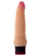 Вибратор-реалистик со встроенным пультом REALSTUFF 6INCH VIBRATOR - 15,5 см.