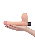 Телесный вибратор реалистик Real Softee Cock 8 (17 см)