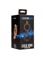 Кольцо с электростимуляцией E-Stimulation Cock Ring with Ballstrap