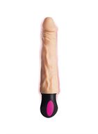 Телесный реалистичный вибратор Hot (24,5 см)