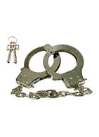 Металлические наручники CHROME HAND CUFFS