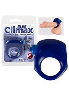 Синее виброкольцо для пениса Blue Climax