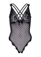 Кружевное боди POINT D ESPRIT TEDDY