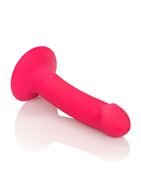 Розовый перезаряжаемый фаллоимитатор Luxe - Touch-Sensitive Vibrator