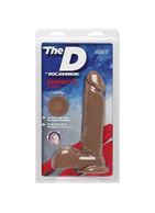 Фаллоимитатор-мулат The D Perfect D 8 Caramel - 20,3 см.