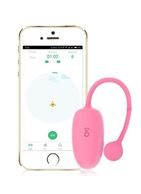 Подарочный набор: розовый тренажер Кегеля Magic Kegel Coach и фиолетовые менструальные чаши