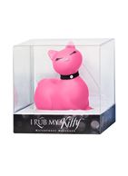 Розовый вибромассажёр кошка I Rub My Kitty с вибрацией