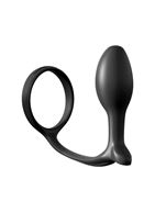 Анальная пробка с эрекционным кольцом Ass-Gasm Cockring Beginners Plug