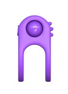 Эрекционное кольцо с подхватом мошонки Silicone Duo-Ring