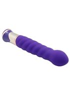 Фиолетовый вибратор ротатор ECSTASY Deluxe Charismatic Vibe (21 см)