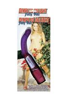 Розовый вибромассажер-стимулятор G-spot - 19 см.