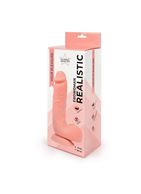 Фаллоимитатор реалистик Erowoman телесного цвета с мошонкой