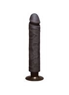 Коричневый вибратор The Realistic Cock - 10" ULTRASKYN Without Balls (29,2 см)