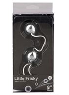 Серебристые вагинальные шарики LITTLE FRISKY LOVE BALLS SILVER
