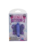 Фиолетовая вибробабочка на ремешках Micro Wireless Venus Butterfly