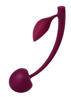 Бордовый вагинальный шарик WILD CHERRY (13 см)