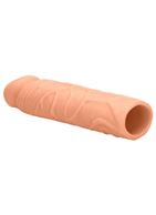 Телесная увеличивающая насадка Penis Extender - 17,5 см.