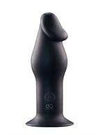 Черный анальный вибромассажер 5INCH RECHARGEABLE BUTTPLUG (12,7 см)