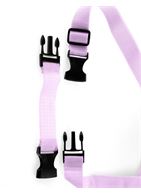 Фиолетовый страпон Tru-Fit Strap-On - 18 см.