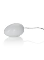 Круглое белое виброяйцо Pocket Exotics Vibrating Egg