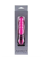 Розовый мини-вибратор PURRFECT SILICONE 10FUNCTION VIBE PINK