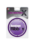 Фиолетовая лента для связывания BONDX BONDAGE RIBBON - 18 м.