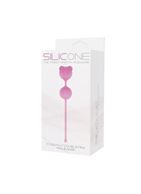 Розовые вагинальные шарики PUSSYNUT DOUBLE SILICONE