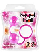 Розовые вагинальные шарики Kegel Ball