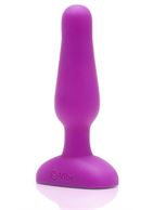 Анальная вибропробка цвета фуксии NOVICE REMOTE CONTROL PLUG FUCHSIA - 10,2 см.