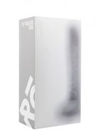Прозрачный фаллоимитатор Realistic Cock 11 With Scrotum - 29,5 см.