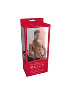 Телесный полый страпон на регулируемых ремешках ROCCO REALISTIC STRAP ON - 23 см.