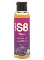 Массажное масло S8 - Massage Oil Vitalize c ароматом лайма и имбиря (125 мл)