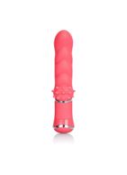 Розовый вибромассажер Power Play Power G - 11,5 см.