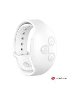 Голубое виброяйцо с белым пультом-часами Wearwatch Egg Wireless Watchme