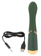 Зеленый стимулятор точки G Luxurious G-Spot Massager (19,5 см)