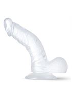 Прозрачный фаллоимитатор-реалистик Sparkle 6" (16,5 см)