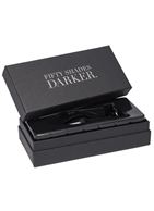 Стеклянная анальная пробочка DARKER SOMETHING DARKER GLASS BUTT PLUG - 10,7 см.