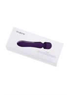Фиолетовый жезловый вибромассажер Nalone Rockit - 19,2 см.