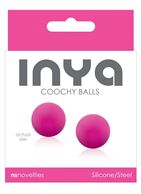 Розовые вагинальные шарики без сцепки INYA Coochy Balls Pink